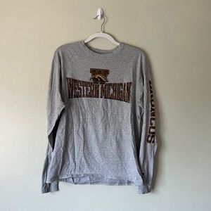 Gray Champion Western Michigan Long Sleeve